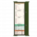 WhiteCoat Clipboard® Trifold - Army Green Respiratory Therapy Edition